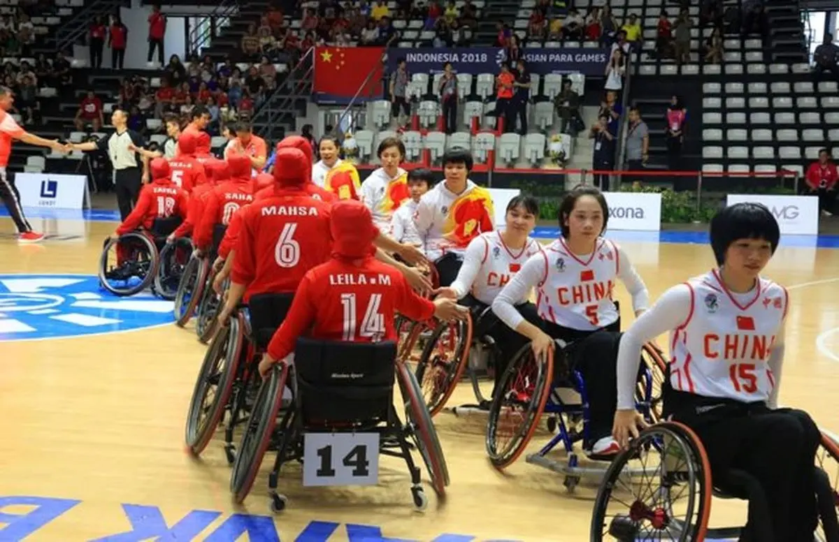 بسکتبال با ویلچر بانوان ایران در جایگاه ششم آسیا ایستاد