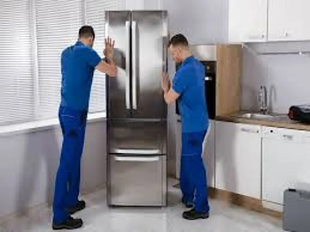 ترفند جالب برای جابجایی یخچال + ویدئو