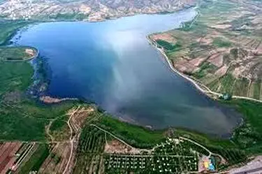 پایان ۵ سال خشکی در قره‌قشلاق و احیای قوری‌گل
