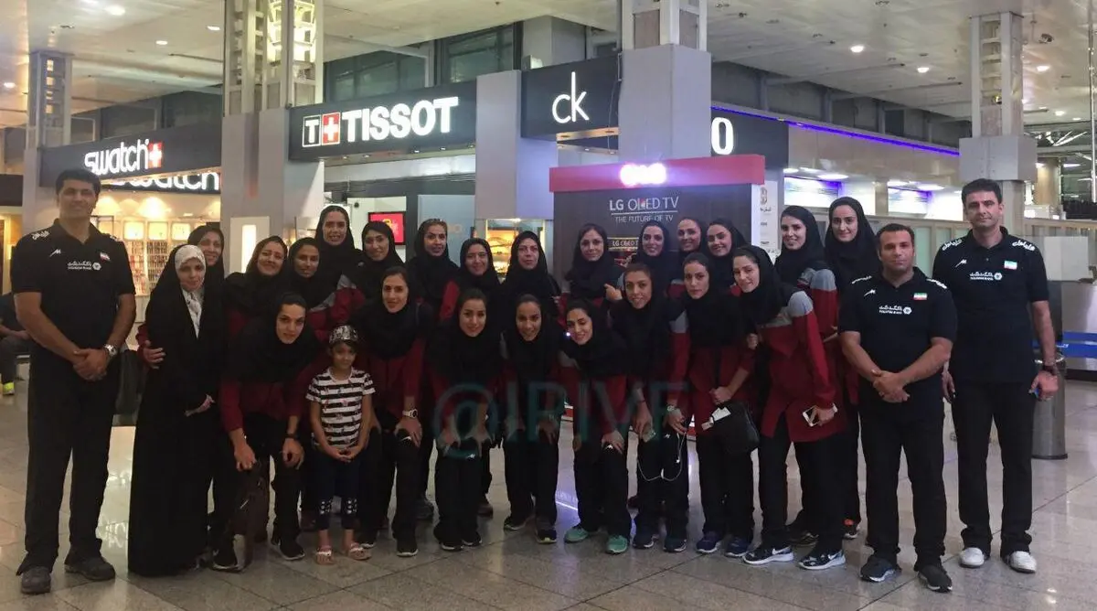 سفر تیم ملی والیبال ایران به فیلیپین در غیبت همسر آقای فوتبالیست!