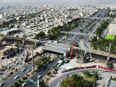 پایان عملیات تیرگذاری در تقاطع غیرهمسطح قائم-رحمت-احمدی

