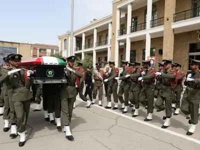 پیکر امیر سرتیپ «چگینی» تشییع شد