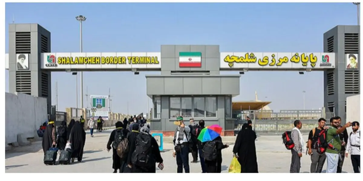 بازگشایی مرز‌های چذابه و شلمچه برای تردد مسافران منتظر در پشت مرز