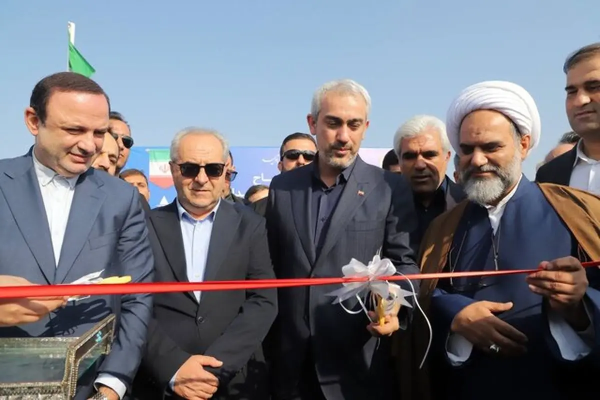 افتتاح کریدور شهدای اقتدار منطقه آزاد ارس