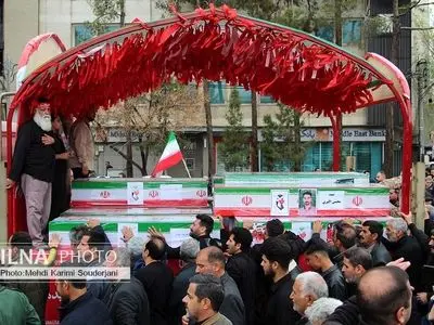 تشییع شهدای کارگر در اصفهان