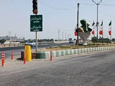 ۵۷ تابلو و علائم ایمنی در محور بروجن – لردگان نصب شد
