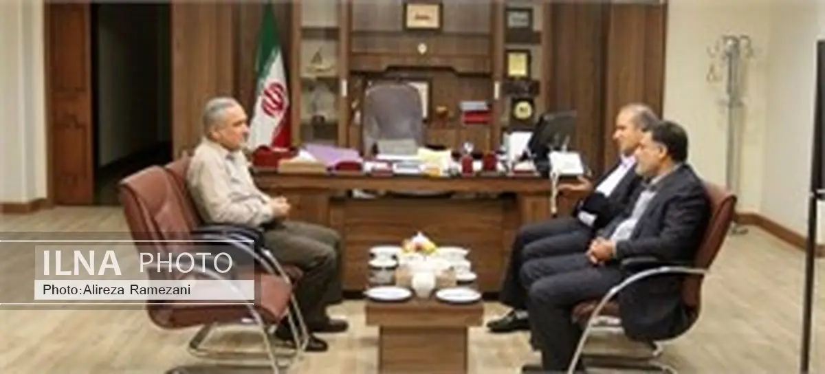 دیدار نایب‌رئیس فدراسیون فوتبال کشور با استاندار خوزستان