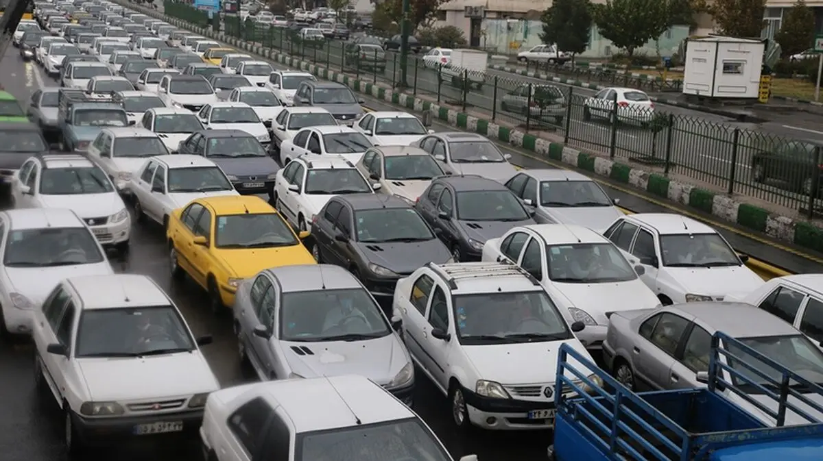 اعلام آخرین وضعیت ترافیکی معابر بزرگراهی در تهران