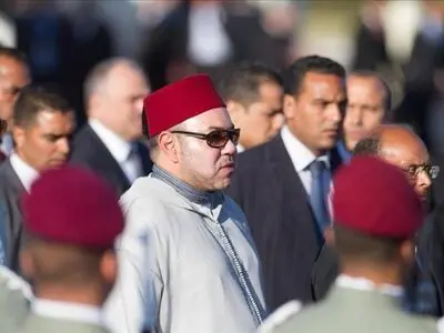 پادشاه مراکش در حال گذراندن تعطیلات+ تصاویر