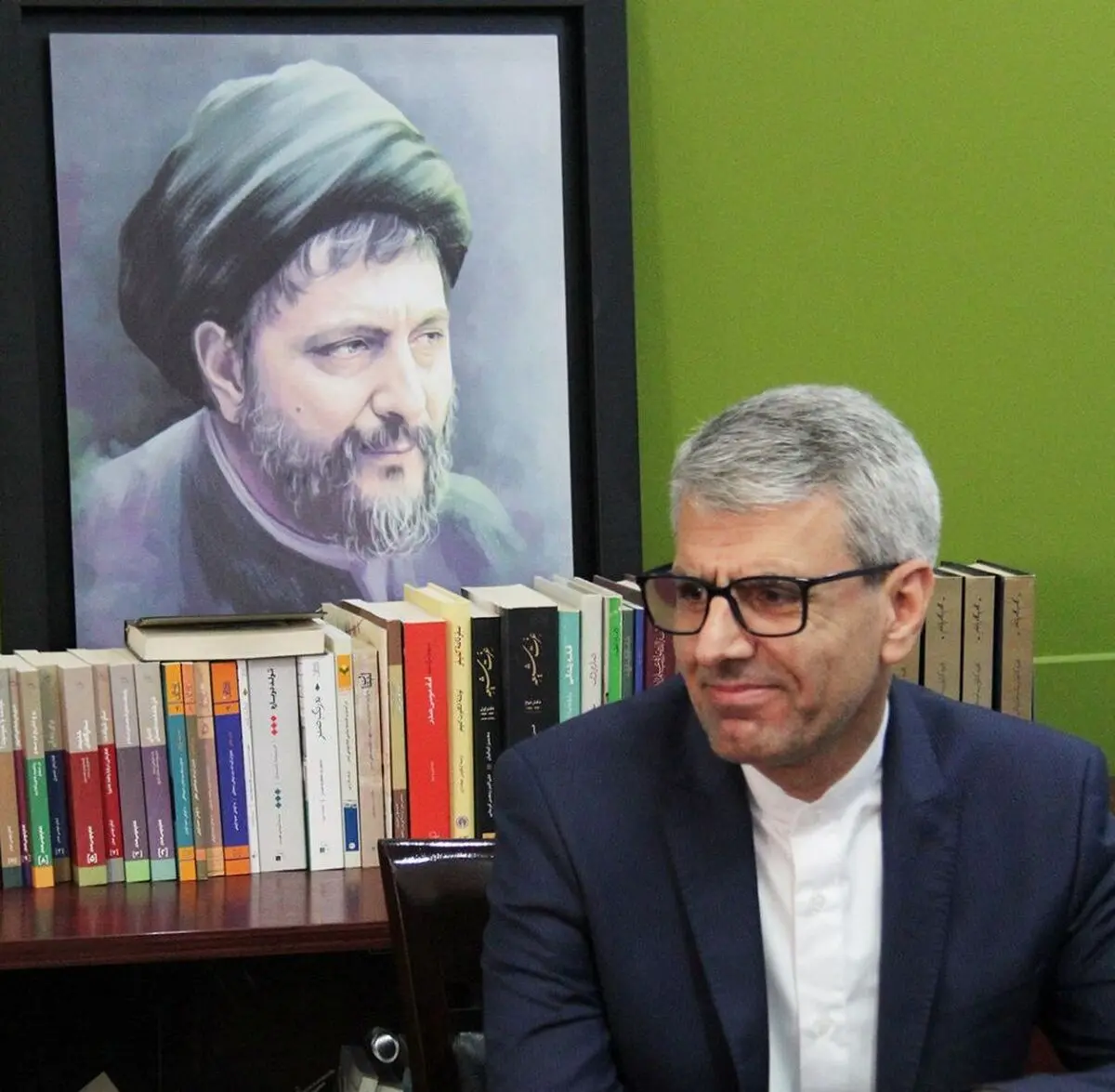 دیدار بقایی با خانواده امام موسی صدر 