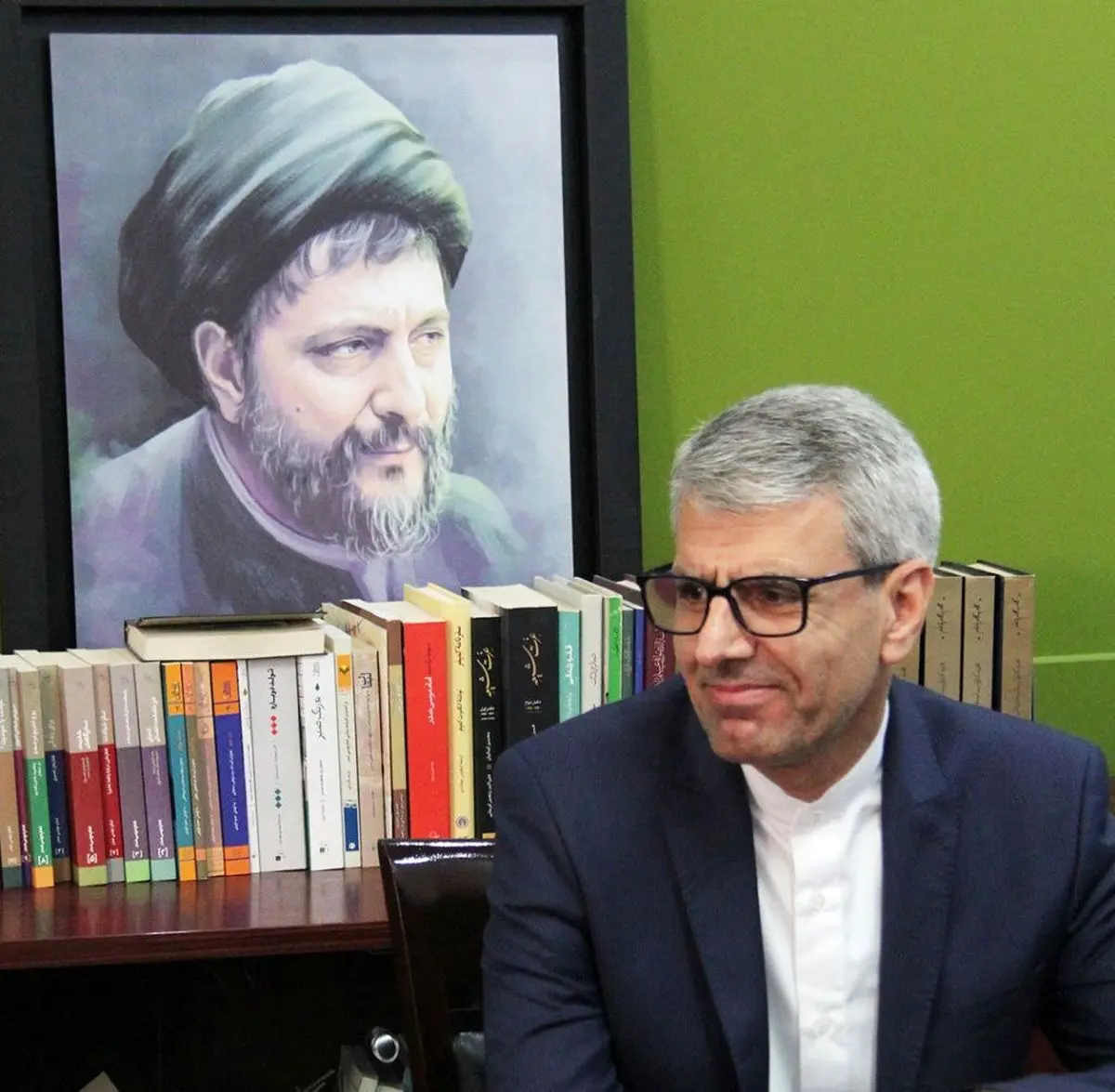 دیدار بقایی با خانواده امام موسی صدر