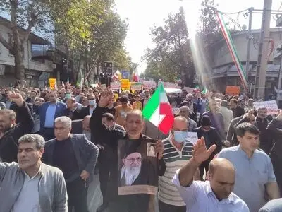 راهپیمایی ۱۳ آبان در ۴۰ نقطه استان گلستان برگزار شد