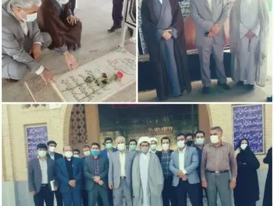 تجدید میثاق با شهدا و آرمان‌های انقلاب اسلامی در شوش
