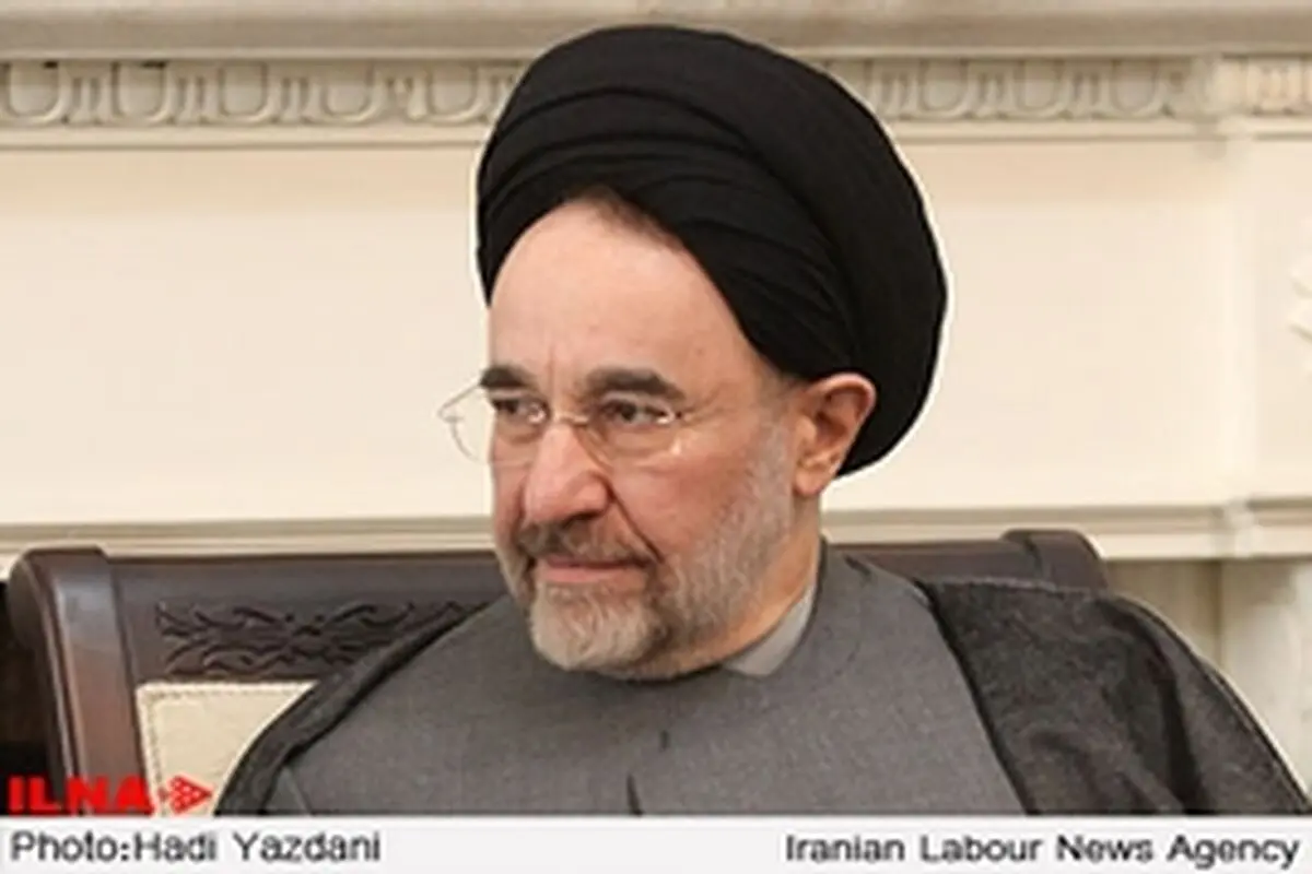 قرائت پیام سیدمحمد خاتمی در کنگره سراسری انجمن اسلامی معلمان