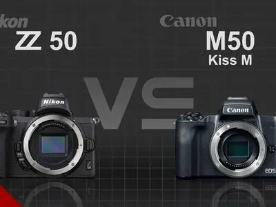 مقایسه دوربین کانن M50 و نیکون Z50