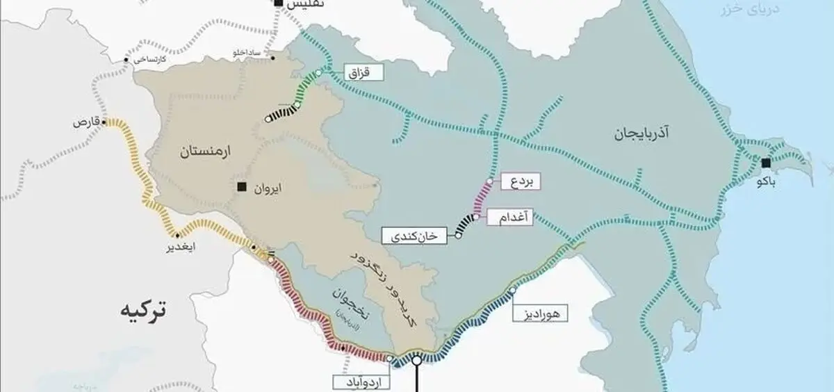 ایران و ارمنستان به دنبال تبدیل کریدور مشترک به موتور تجارت منطقه‌ای