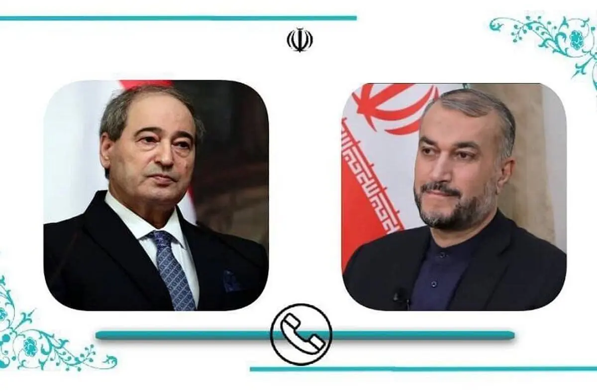 Iranian, Syrian FMs discuss bilateral ties, regional development