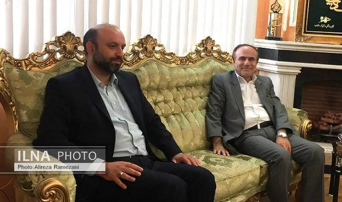 دیدار مدیرعامل شرکت سرمایه گذاری غدیر و رییس شورای اقتصاد رسانه ملی