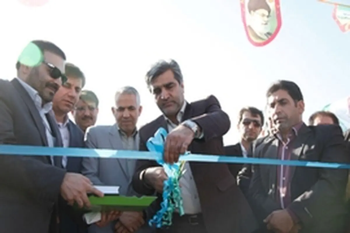 خط آبرسانی بوشکان به بهره برداری رسید