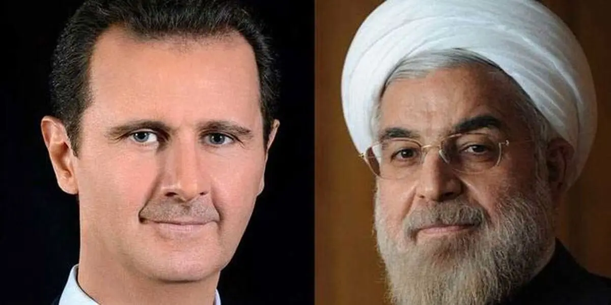 پیام تبریک بشار اسد به حسن روحانی