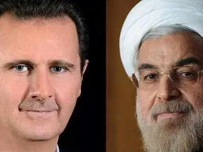 پیام تبریک بشار اسد به حسن روحانی