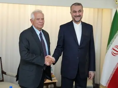 جزئیات دیدار امیرعبداللهیان و بوررل/ اعلام آمادگی اروپا برای پیگیری مجدانه گفت‌وگوها