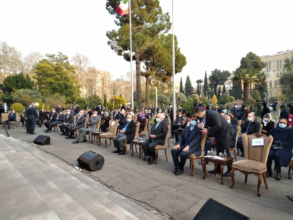 مراسم «نوروز ١۴٠٠، نوروز دوستی» با حضور محمدجواد ظریف