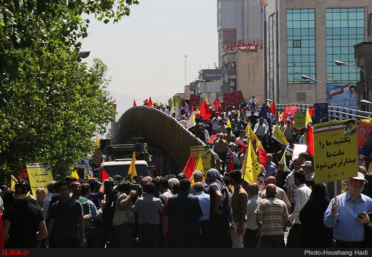 بازتاب راهپیمایی مردم ایران در روز جهانی قدس در رسانه‌های عربی