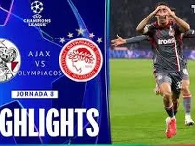 ویدئو: خلاصه بازی آژاکس 1 – 2 المپیاکوس 