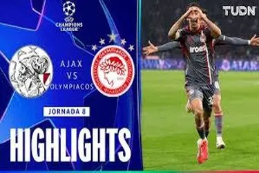 ویدئو: خلاصه بازی آژاکس 1 – 2 المپیاکوس 