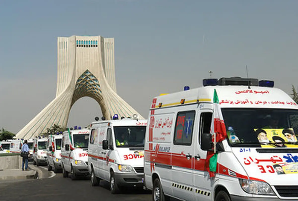 تمهیدات اورژانس تهران برای راهپیمایی ۲۲ بهمن
