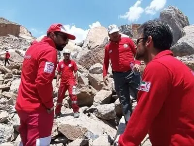 400 هزار تن سنگ روی محبوس شدگان حادثه معدن شازند