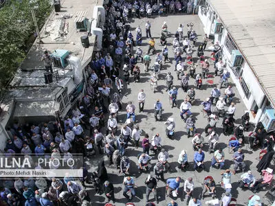 تجمع کارگران و بازنشستگان به مناسبت سالروز تامین اجتماعی