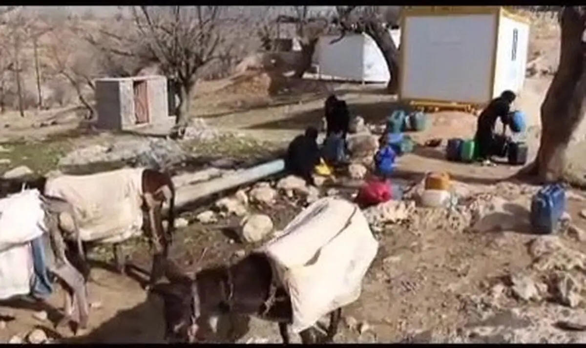 روستای چال آبزا نمونه‌ای از تشنگی گسترده در خوزستان/ تامین آب به شیوه ۵۰ سال پیش+ فیلم
