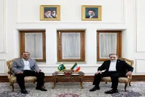 دیدار و گفتگوی دوباره عراقچی با عاصم منیر