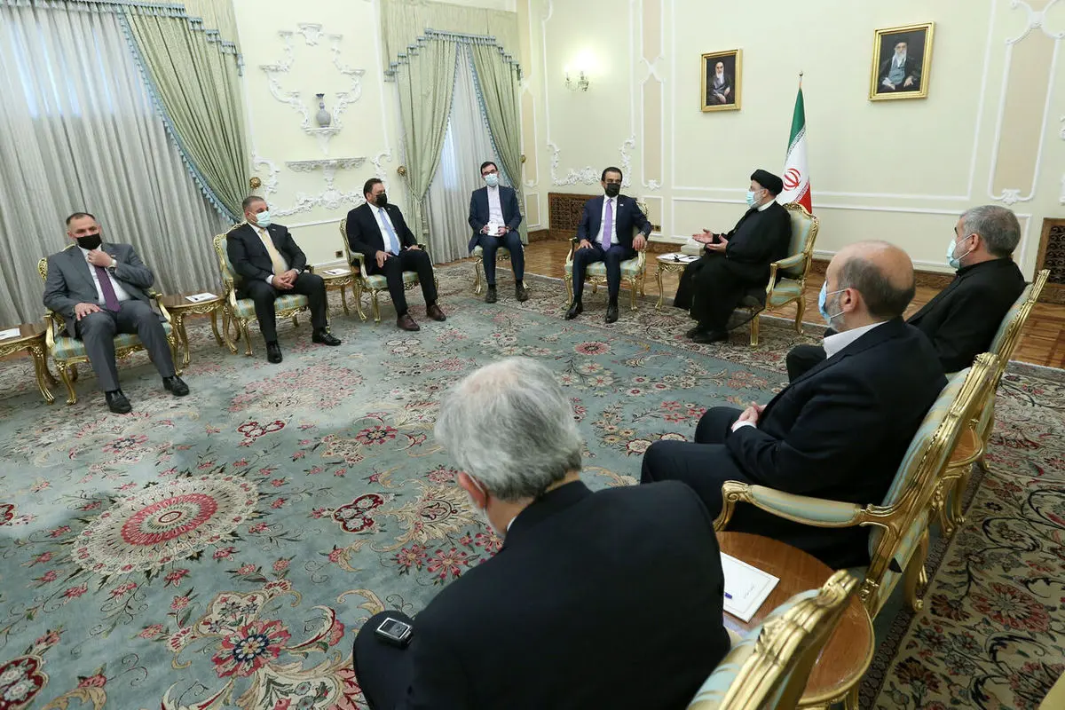 رئیسی : البرلمان العراقی الجدید یضطلع بدور فاعل فی تطویر التعاون بین طهران وبغداد
