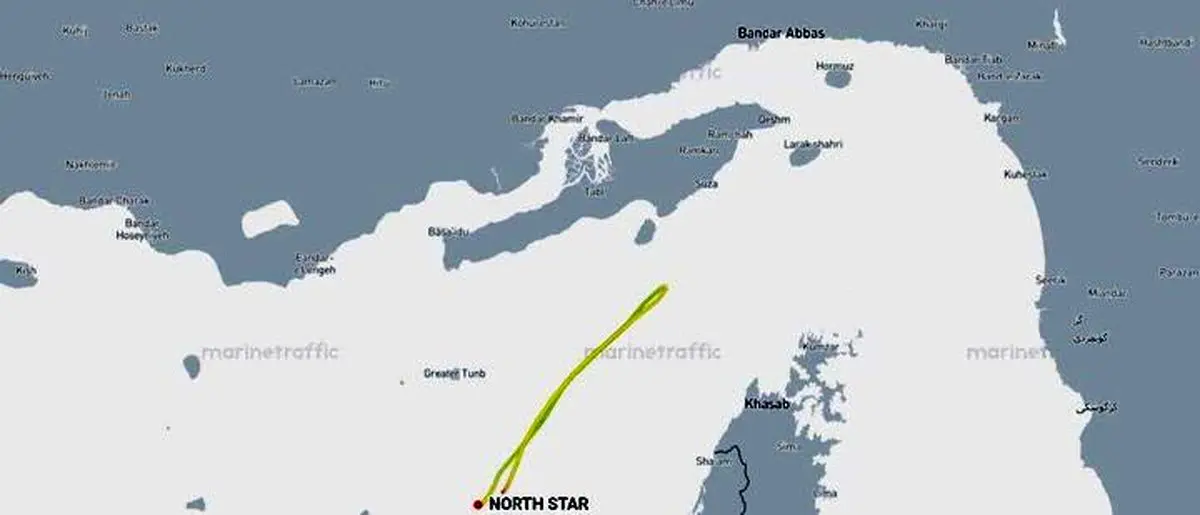 عقب‌نشینی کشتی غول‌پیکر با پرچم باربادوس در پی ورود یگان‌های عملیاتی ایران