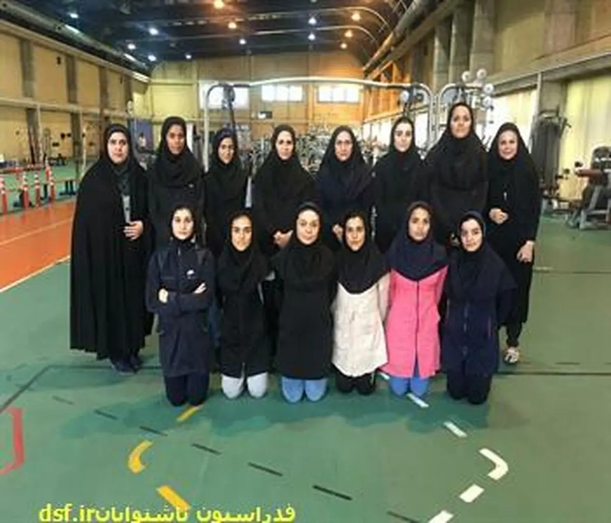 ورزشکاران دعوت شده به تیم ملی تکواندو بانوان تست آمادگی جسمانی دادند