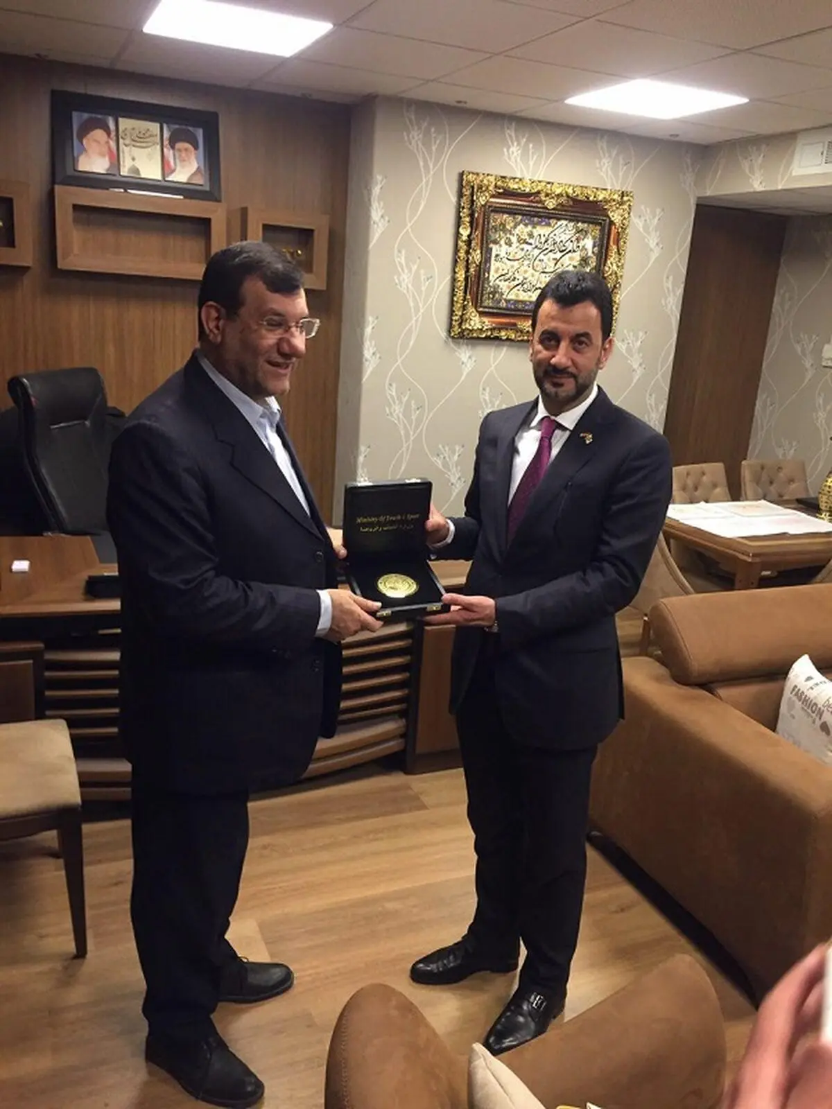 وزیر ورزش عراق: تجربیات وزنه برداری ایران می‌تواند به پیشرفت ورزش ما کمک کند