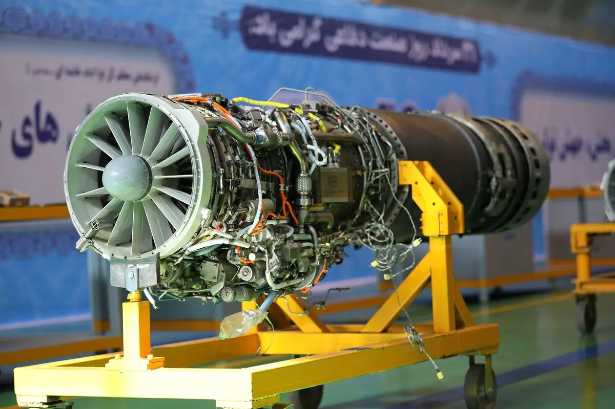 افتتاح خط تولید موتور توربوجت ملی "اوج"
