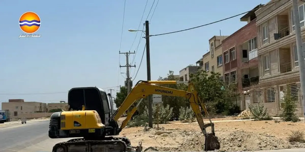 آغاز نهضت پیادهروسازی در قشم؛ افزایش ایمنی و زیبایی شهری