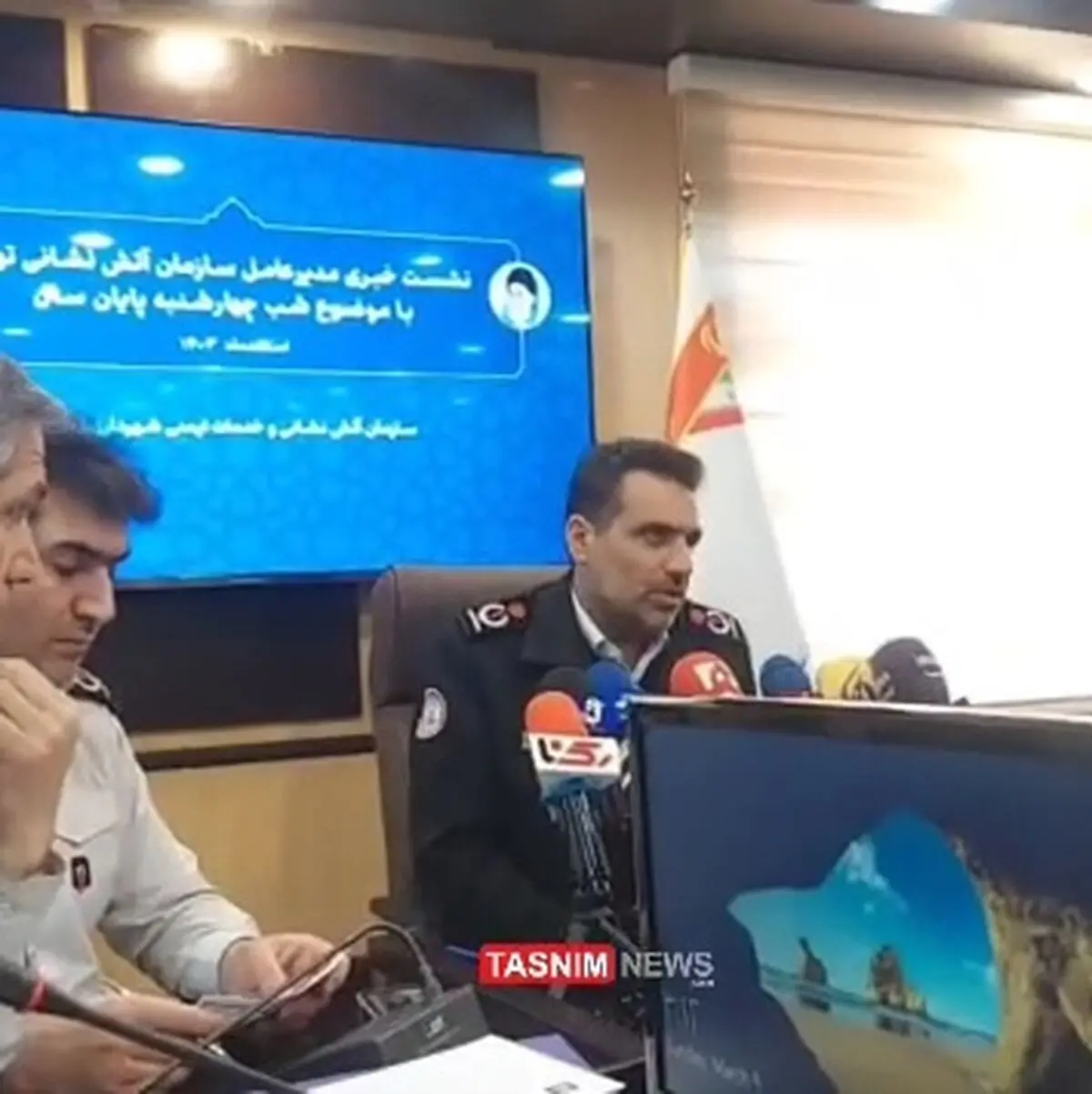 آخرین وضعیت ایمنی پاساژ علاالدین از زبان مدیر عامل سازمان آتش‌نشانی شهرداری تهران + فیلم