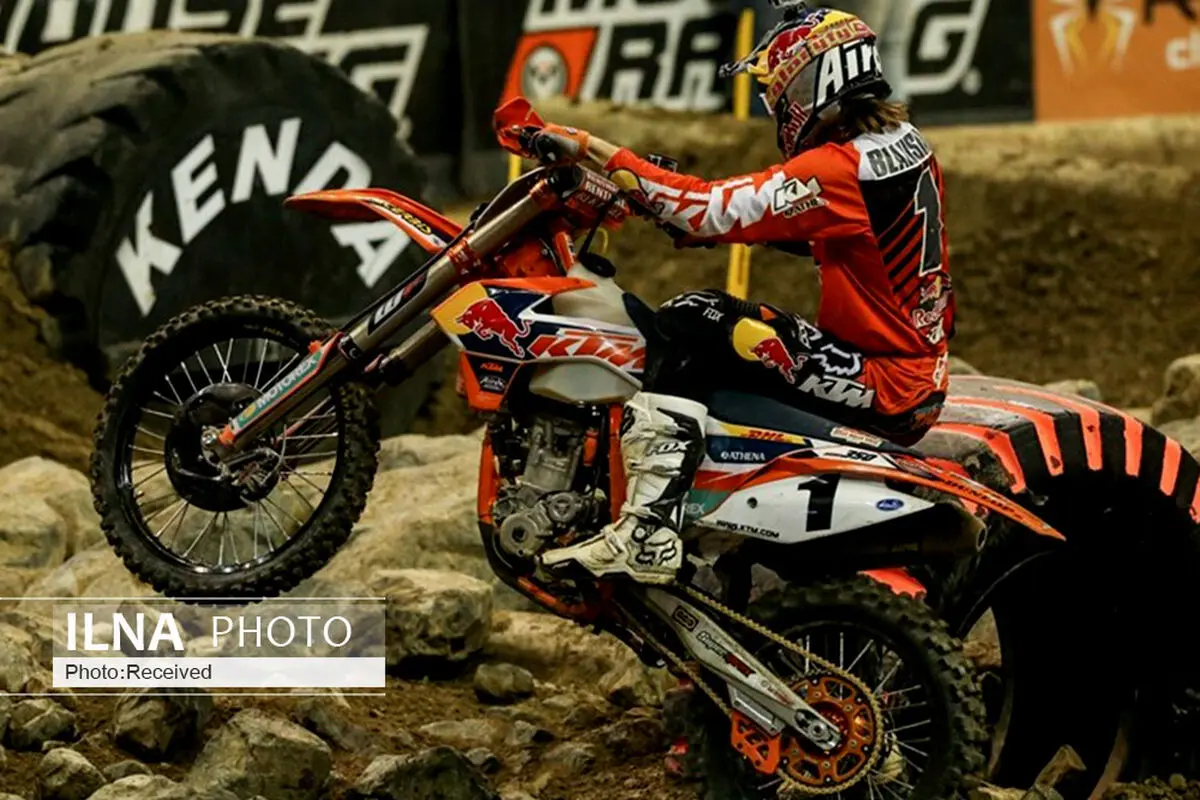 مسابقات موتورسواری " اِندرو " در قزوین برگزار شد