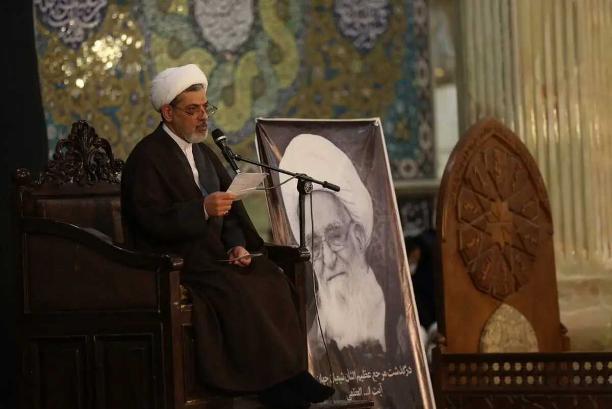 مراسم ترحیم آیت الله صافی گلپایگانی در قم از سوی رهبر انقلاب برگزار شد