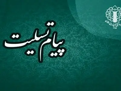 پیام تسلیت رئیس شورای هماهنگی تبلیغات اسلامی در پی درگذشت والده همسر شهید سلامی
