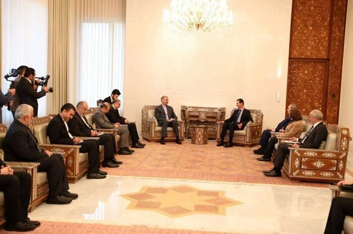 FM to President Assad: Iran will continue strong support of Syria