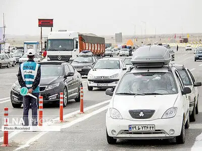 ترافیک نیمه سنگین در محور چالوس/ بارش برف و باران در برخی از استانهای شمالی و شمال غرب کشور
