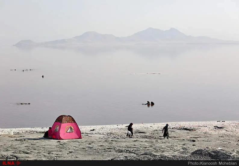 طرح احیای دریاچه ارومیه و افزایش تراز آب دریاچه نسبت به سال گذشته
