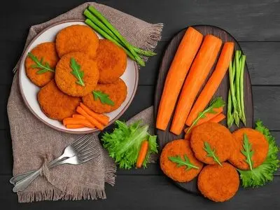 طرز تهیه کوکو هویج بدون سیب زمینی