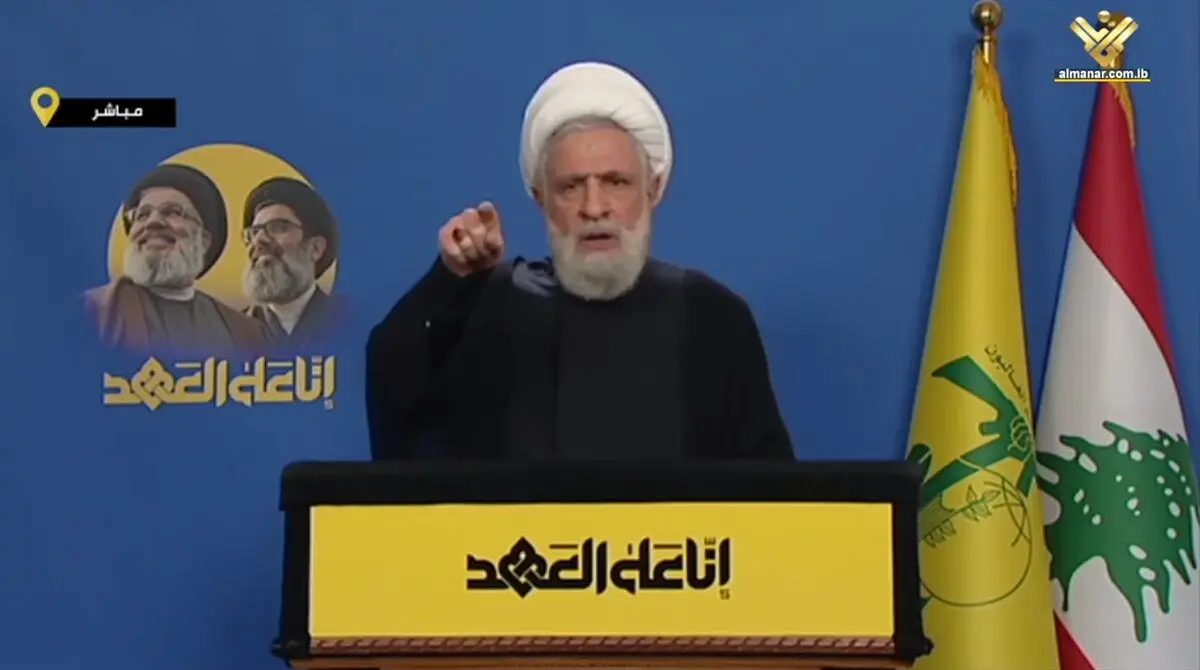 الشيخ قاسم في وادع الشهيدين نصر الله وصفي الدين: المقاومة مستمرة وقوية بحضورها وجهوزيتها